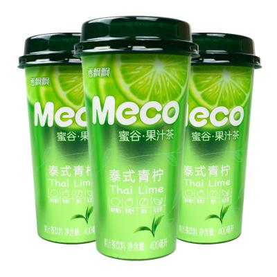 N 香飘飘Meco蜜谷泰式青柠果汁茶(400ml)